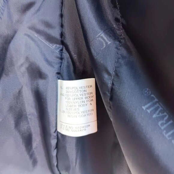 Men's Pacific Trail Outdoor Wear Jacket Tan And Navy Large Fleece Lined - Picture 4 of 6